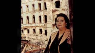 Montserrat Caballe  quotLa Verginequot  Verdi quotLa forza del destinoquot [upl. by Mckee]