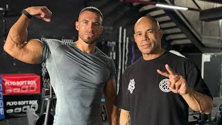 Mike Thurston trains with Kevin Levrone [upl. by Humberto]