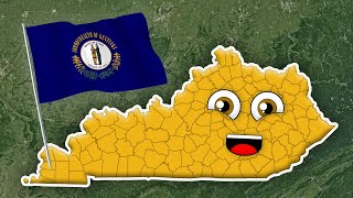 Kentucky  Geography amp Counties  50 States of America [upl. by Colette]