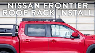 3rd Gen Nissan Frontier Roof Rack Install [upl. by Alil]