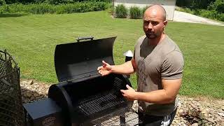 Big Horn Pellet Grill and Smoker from Rural King Review [upl. by Airrat]