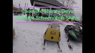 2024 Caseville Shanty Days Vintage Snowmobile Show [upl. by Ennaeilsel206]