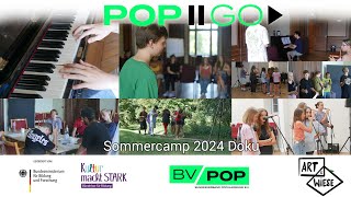 Sommercamp DOKU 2024  POP TO GO Brandenburg [upl. by Ahsiym206]