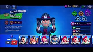 All 16 COLT Skins In Brawl Stars [upl. by Ennoryt]