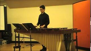 Chen Yi Jing Marimba for solo marimba performed by WeiChen Lin [upl. by Utica]