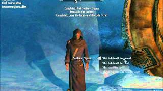 Meeting Septimus Signus Skyrim [upl. by Chimene454]