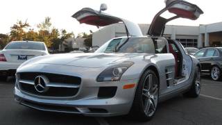 2012 MercedesBenz SLS AMG Start Up Exhaust and In Depth Tour [upl. by Kathi]