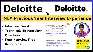 Deloitte Analyst Trainee Interview Experience  Sagnik Selected  TechnicalHR Interview Questions [upl. by Illene]