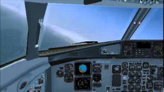 FSX ATR Takeoff and landing Alderney GRASS runway [upl. by Hayne132]