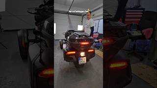 Part 2  CanAm Spyder RT Needs Some Upgrades  Topcase Light moto martinthevlogger canamspyder [upl. by Hauck]