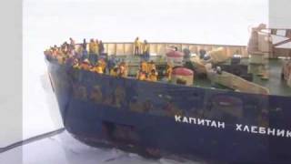 Kapitan Khlebnikov icebreaker in the Weddell Sea Antarctica From deck and the air [upl. by Neu]