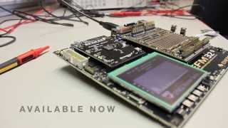 EFM32 Wonder Gecko Development Kit features CortexM4 with FPU [upl. by Imugem]