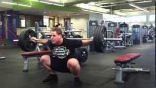 315 ATG Pause Squat with 10Second Hold [upl. by Kries668]