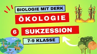 Ökologie  6  Sukzession  7  9 Klasse [upl. by Lalla974]