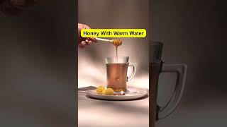 Benefits Of Drinking Honey With Warm Water shorts viral food [upl. by Wandie877]