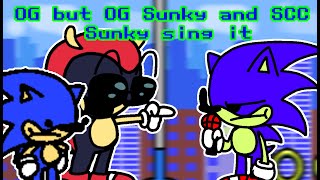 Og but OG Sunky and Scc Sunky sing it Cruddy Night Sunkin FNF mod teaser [upl. by Virgilia]