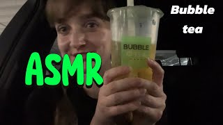 ASMR drinking bubble tea🧋 lofi boba tea ramble [upl. by Tidwell]