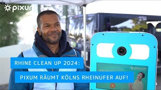 Pixum beim Rhine CleanUp 2024 [upl. by Courtund542]