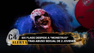 Monstruo del Festival del Terror abusa sexualmente de 2 jóvenes en Six Flags México [upl. by Brunn25]