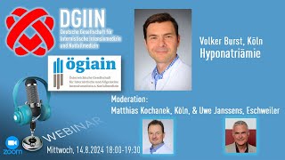 Webinar Elektrolytstörungen in der Notfall und Intensivmedizin Hyponatriämie [upl. by Jewett]