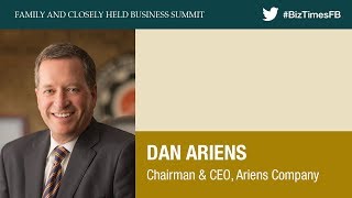 Dan Ariens Ariens Company  2019 Family amp Closely Held Business Summit [upl. by Sabrina72]