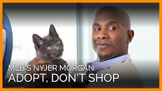 MLBs Nyjer Morgan Chats With PETA [upl. by Wain]