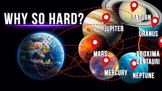 Why Is It So Hard To Go To The Planets Of The Solar System [upl. by Anevad]