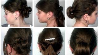 AcConciate per le feste tre chignon facili [upl. by Donohue]