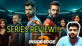 INSIDE EDGE SEASON 2 REVIEWAMAZON PRIMEEXCEL ENTERTAINMENT [upl. by Vallery]