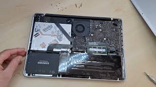 Battery Replacement Macbook Pro 2012 Model A1278 [upl. by Dawna]