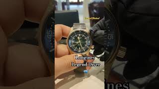 Longines Legend Diver Bronze amp Titanium 42mm [upl. by Inilahs]