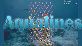 Aqualines Sapphire Games Windows game 2002 [upl. by Hoye]