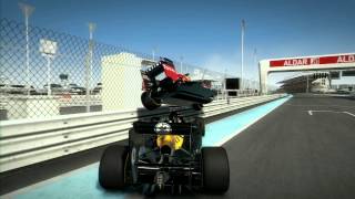 F1 2012 crashes compilation  50 smashes in F1 2012 [upl. by Zohar726]