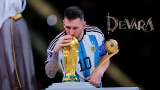 LEO MESSI BDAY EDIT  FTDEVARA SONG [upl. by Ashford]