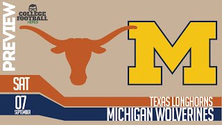 Michigan vs Texas Preview Is Elite Defense Enough College Football 2024 [upl. by Laird277]