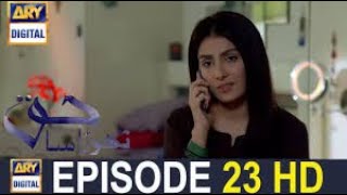 Thora Sa Haq Episode 23  1st April 2020 ARY Digital [upl. by Atiuqehc130]