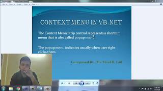 VBNET  ContextMenuStrip creating a right click menu item for your project [upl. by Rosemare]