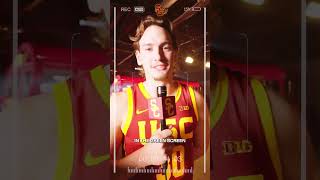 Behind the scenes at USC mens basketball video shoot shorts [upl. by Geraldine]