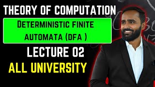 Deterministic Finite Automata Lecture 02Theory of Compution TOCPRADEEP GIRI SIR [upl. by Aissilem]