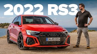 NEW Audi RS3 Road And Track Review  Carfection 4K [upl. by Birkle]