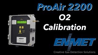 ProAir 2200 O2 Calibration [upl. by Buttaro]