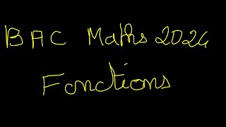 BAC 2024 Maths Liban Mai 2019 Exercice 1 Fonctions [upl. by Reggie]