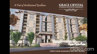 3 BHK Luxury Apartment Ready Possession  Grace Crystal Luxurious Apartment and Pent Houses Udaipur [upl. by Nnaxor]