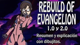 Resumiendo REBUILD OF EVANGELION 10 y 20 en 1 video [upl. by Euh663]