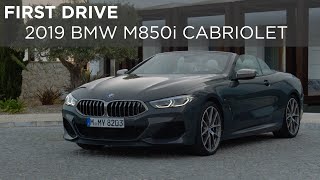 First Drive  BMW M850i Cabriolet  Drivingca [upl. by Aramo940]