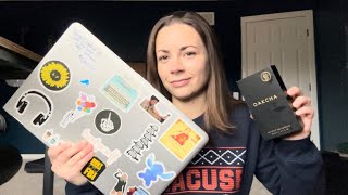 ASMR • My Daily Essentials 👀🧼💻 [upl. by Annyrb]