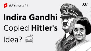 Indira Gandhi Copied Hitlers IdeaAYshorts 41 [upl. by Mariko]