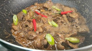 Adobong Atay Balunan sa Gata Recipe [upl. by Dart]