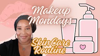 Makeup Mondays  My Current Skin Care Routine  Vlogmas Day 7 [upl. by Ymmac13]