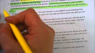 Personal Statement Help Guide Turton Sixth Form [upl. by Ennylyak197]